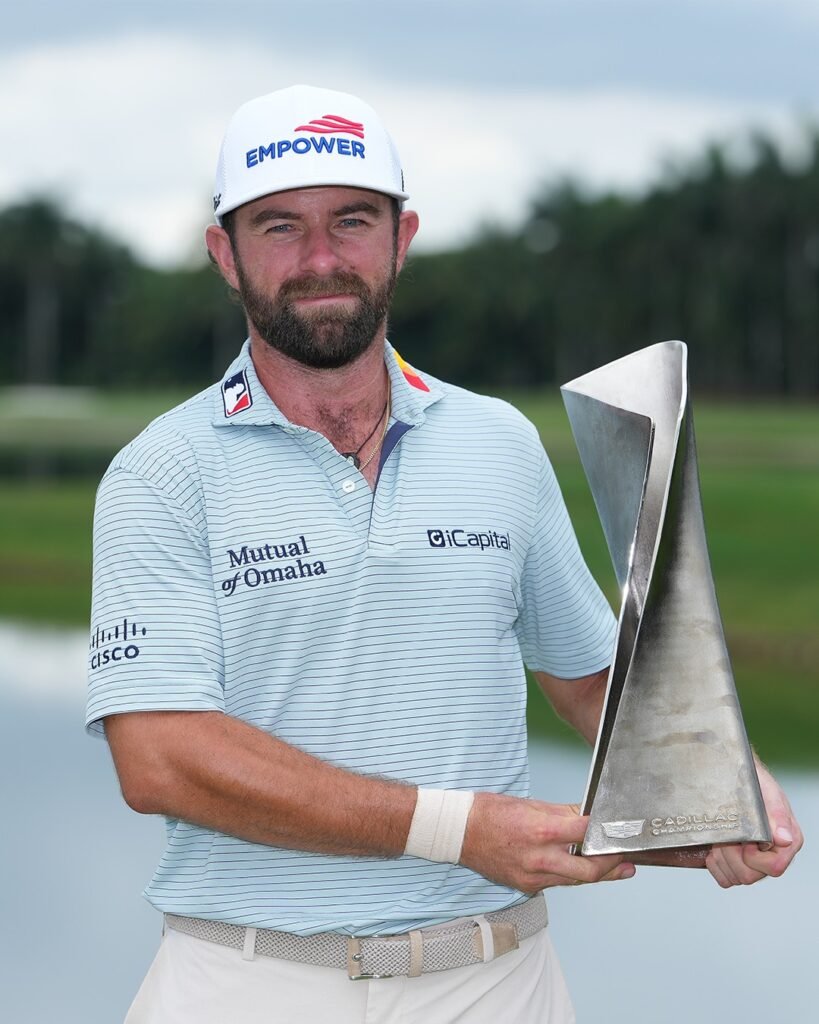 Cameron Young arrebenta no Blue Monster e fatura o Cadillac Championship
